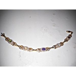 VINTAGE BIRTHSTONE BRACELET